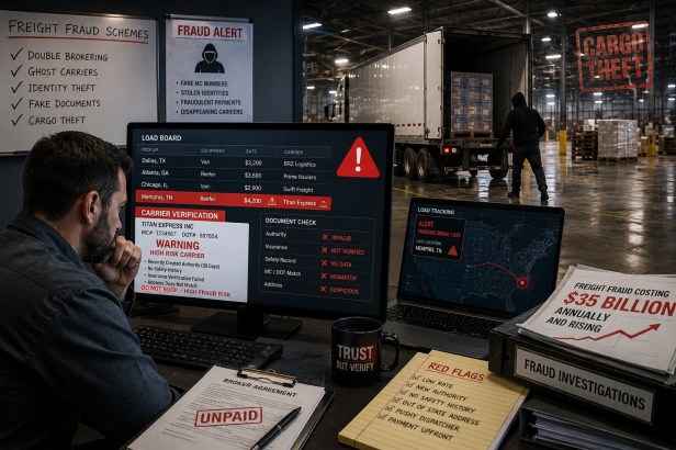 How Freight Fraud Is Costing Trucking Companies Billions — and the Strategies That Actually&nbsp;Work